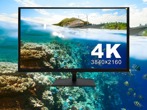 [NEW] [MT-G2704K] 101AV 27" 4K UHD Professional LED Monitor, 3840 x 2160 (4K up to 60Hz) Resolution, Build-in 3D Comb Filter & De-Interlace, 3X HDMI + 1x DP Video Inputs, 1.073G Color, Slim Design