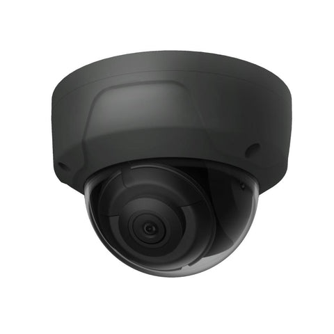 Full HD 4MP True WDR 2.8mm Fixed Lens IP Dome Camera, Exterior (Black) - 101AVInc.