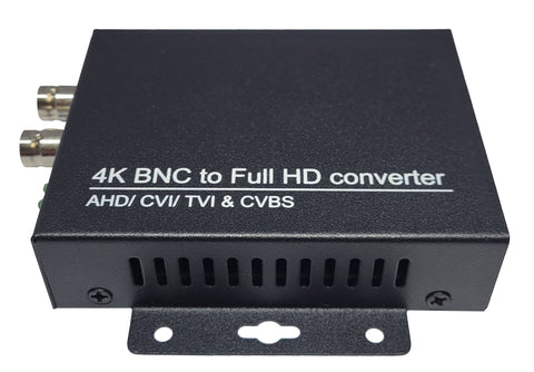 [HDBH-102] 4K BNC to FHD HDMI Converter Convert HD TVI/ CVI/ AHD Analog video signal to HDMI