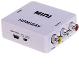 Mini Composite HDMI to AV/CVBS Video Converter 720p/1080p (HDMI to 3RCA) - 101AVInc.