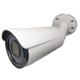 [VBT-2812RW] 1080P 4in1 TVI/AHD/CVI/CVBS 2.8-12mm Varifocal Lens IR In/Outdoor Bullet Camera 12V (White)