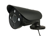 1080P 4in1 TVI/AHD/CVI/CVBS 2.8-12mm Varifocal Lens IR In/Outdoor Bullet Camera 12V (Black) - 101AVInc.